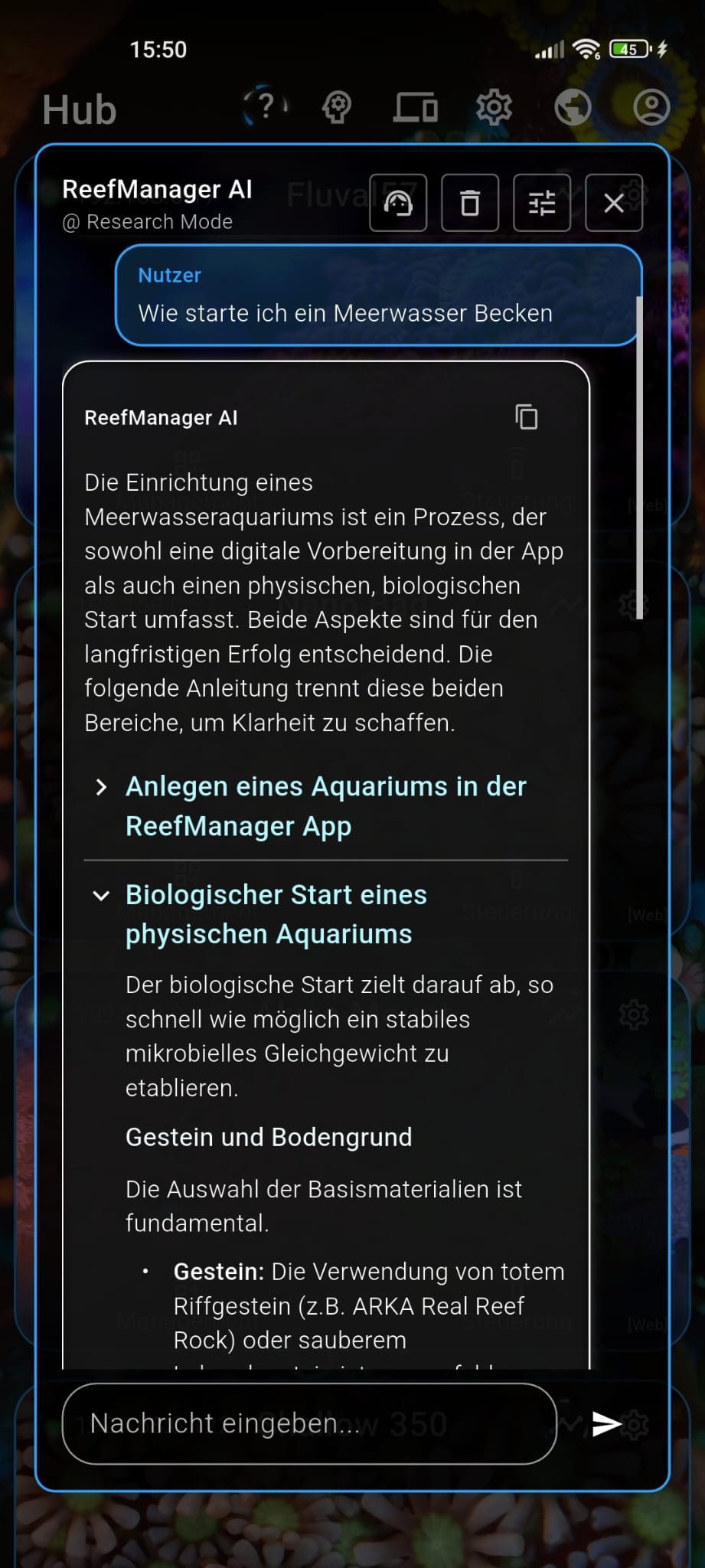 KI-Assistent im Chat